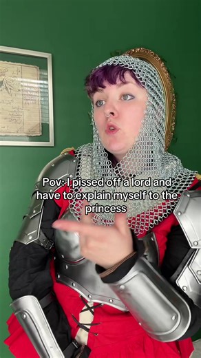 Bro thinks he can have MY princess? Nah #dndtiktok #knightcore #knight #renfaire #cosplay