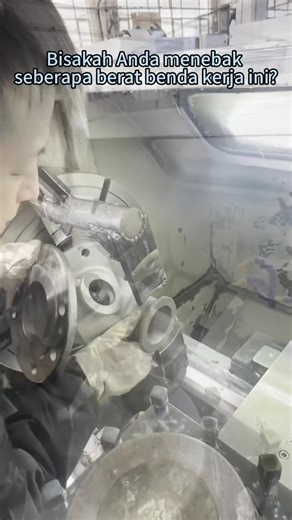 We've boosted the efficiency, and at the end, I'll show you the processing results. If you'd like to see the full version at normal speed, just let me know. #cnc #turning #industrial #cncmachining #efficiency