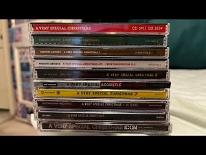My Completed “A Very Special Christmas” CD Collection (BONUS VIDEO!)