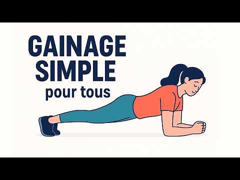 Gainage simple : une séance guidée en temps réel… pour tous
