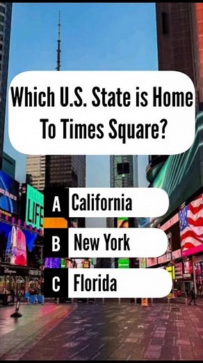 Can You Guess The Correct State Of Times Square? 🤔✨ #shorts