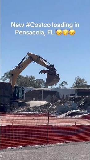 Costco is finally underway in Pensacola, FL!! Loading Summer 2026!!