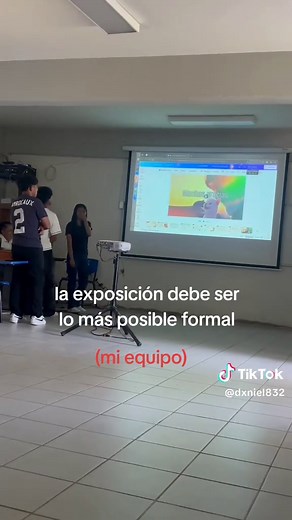 La exposición debe ser lo más formal posible: cómo preparar tu equipo