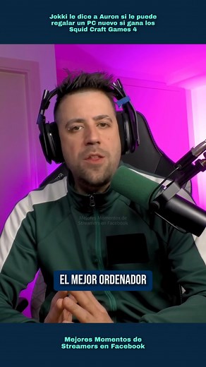 96K views · 5.3K reactions | Jokki le dice a Auron si le puede regalar un PC nuevo si gana los Squid Craft Games 4 #AuronPlay #auron #squidgame #auronclips | Mejores momentos de streamers | Facebook