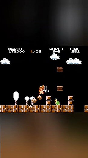TAS Super Mario Bros. NES - Stage 3-2