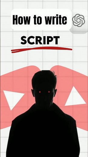 How to Write Better YouTube Scripts Using ChatGPT #shorts