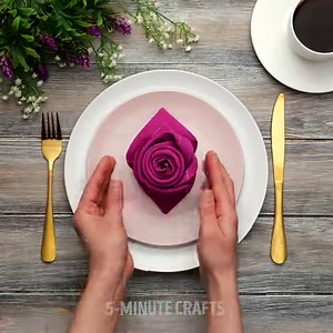 20M views · 4.9K reactions | Try to use this easy napkin folding methods for every day or for special events.  | Bright Side | Facebook