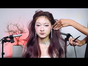 Asmr Makeup & Hair Transformation | Fantasy Makeup for Night Party