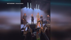 NSYNC reunites at Justin Timberlake concert