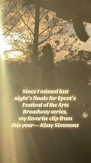 We absolutely love seeing all of the performers at Epcot’s Festival of the Arts Broadway series every year. My favorite is always Kissy Simmons. 🥹 For me, music is one of my coping things for my PTSD and I am so blessed to have Disney World local for an outlet to a lot of music. The plan yesterday was to go to the finale. The side I don’t show on here— yesterday was a high ptsd day that brought on my extra health stuff that comes with my PTSD. Knowing music helps me, I tried to push through and