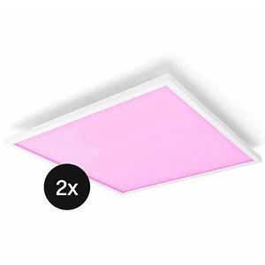 💡 2er Set Philips Hue White & Color Ambiance Surimu Panel, 60 x 60cm für 369,95€ (statt 453€)