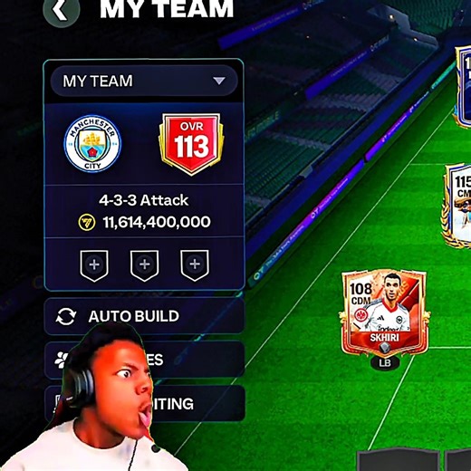 EA auto bug got me 116ovr 😱 #fcmobile #fifamobile #fifa