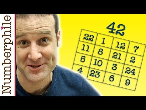 Magic Square Party Trick - Numberphile