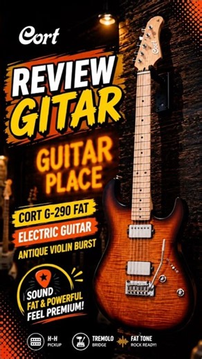 GITAR CORT G SERIES G-290FAT‼️#guitar