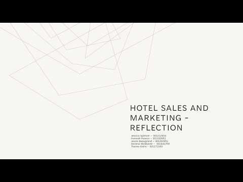 Sales Presentation Reflection Group Assignment