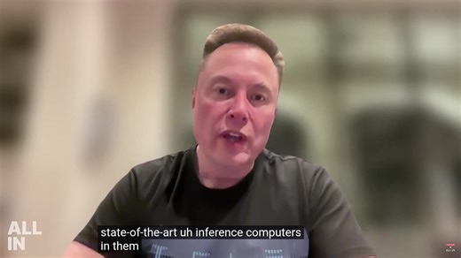 Elon Musk proposes a massive idea to solve AI's compute problem for inferencing. 🤯 He says idling Tesla cars could create massive 100million-vehicle strong computer for AI - generating 100 Gigawatts of distributed compute power. And these cars already have power and cooling built-in. The back-of-the-envelope math assumes roughly 1 kW of usable inference per car, and multiplying that by 100M cars yields 100 GW, which is data-center scale but distributed across streets and garages. This is simila