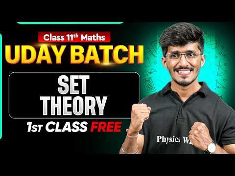 Set Theory | Class 11 Maths Chapter 1 | UDAY Humanities 2027 1 Free Class