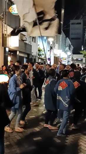 【浜松まつり】前夜祭での活気漲る円を描くさまの練り♫ 田町有楽街 山下町の皆さま 26.5.2 #祭り #festival #shorts #静岡県 #automobile #carnival
