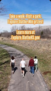 Spring is here it’s your time to explore Olathe parks and trails! Sign up for Explore Olathe and check in with our Park Explorer Challenge for a chance to win prizes, like Splash Passes or free admission to pools and The Beach at Lake Olathe! Visit Explore.OlatheKS.gov to get started! | City of Olathe, KS Government