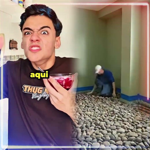 Ela enganou o namorado para comer 🤣