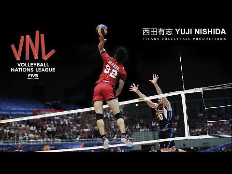 Monster of the Vertical Jump | Yuji Nishida 西田有志 | VNL 2018 ᴴᴰ