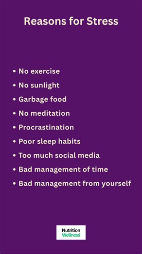 9 Reasons for Stress