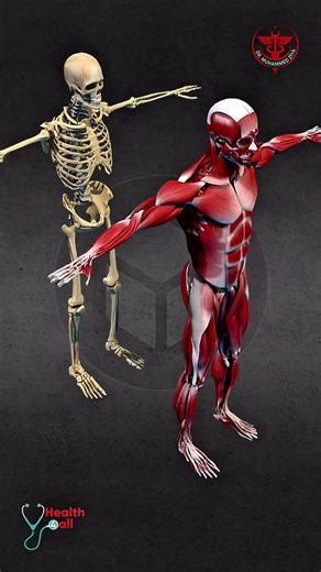 Muscles & Skeletal System #muscle #skeleton