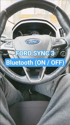 How to Turn Bluetooth ON / OFF | Ford SYNC 3 #ford #auto