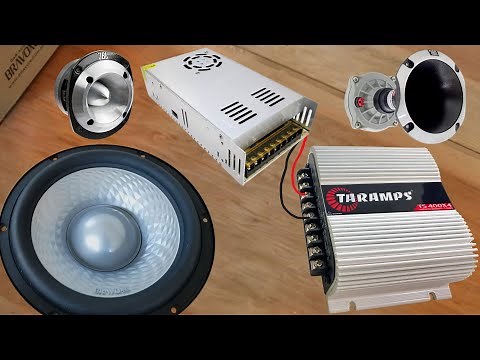 ⚠️Como INSTALAR Módulo Amplificador? ts 400x4 taramps | Carro placa mp3 bluetooth