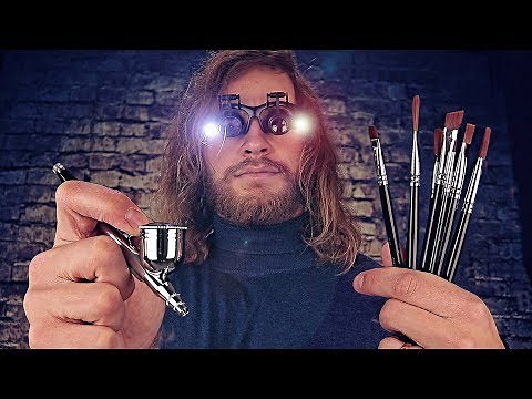 [ASMR] The Enthusiastic Modeller