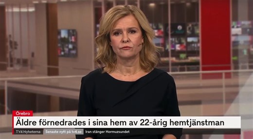 Letar du efter ett jobb där du kan spöa pensionärer, filma det och få lön av staten? Sök till Örebro hemtjänst! 🤡Vården har blivit "effektiv". Först tar man in en snubbe som gillar pistoler och våld, sen ger man honom nycklarna till våra mest försvarslösa. Han hävdar att "ät skit" egentligen betyder något annat på arabiska. Kanske var det bara en kulturell missuppfattning när han slog en 98-åring och spände biceps mot kameran?Svensk integration: Vi importerar våldet, anställer det och betalar f