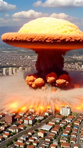 Slow motion meteor impact #apocalypse #cinematic #meteorstrike