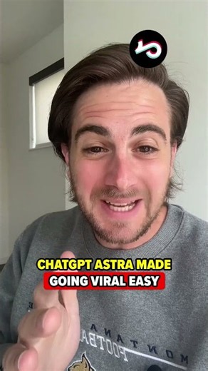 ChatGPT Astra Made Going Viral on TikTok 10x Easier #shorts