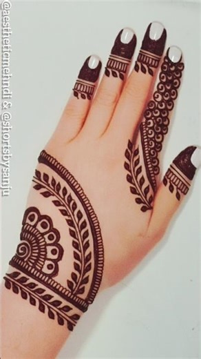 best hand hand mehndi design #mehndidesign #ytshorts #ytshort #youtubeshorts #youtubeshort #shorts