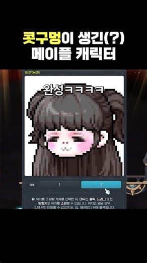 특이점이 온 메이플 코디ㅋㅋㅋㅋ