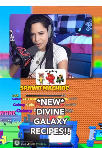 New Galaxy Divine Recipes in Roblox