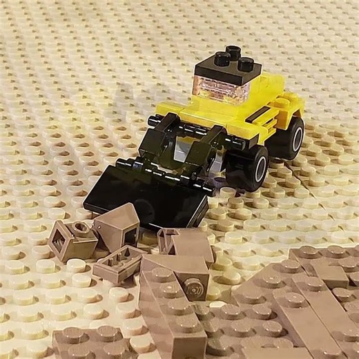 How To Build A LEGO Front Loader