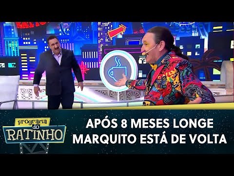 Marquito volta a participar do programa ao vivo | Programa do Ratinho (17/11/20)