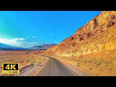 The Most Scenic Part of Death Valley: Artists Drive - 4K Driving Adventure