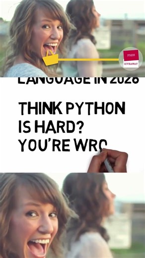 Learn Python the easy way in 2026 🐍 Free Python Book Giveaway