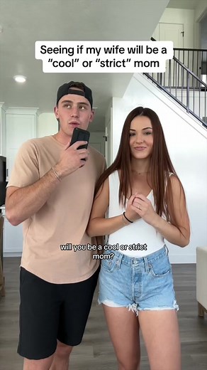 Sooo she’ll be strict 😂😂😂 | josh and katie