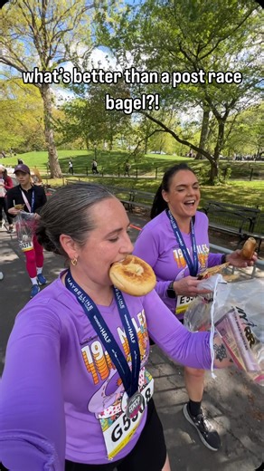 Meaghan Kenny | the vibes were high, that bagel lasted about 2 minutes 🤣🥯 | Instagram