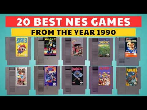 20 BEST NES Games From 1990 RANKED