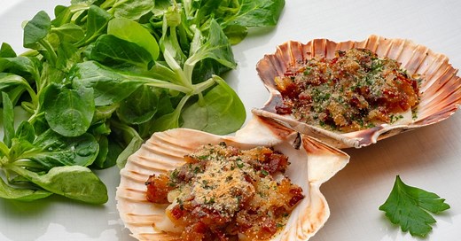 Vieiras a la gallega, receta tradicional de Karlos Arguiñano