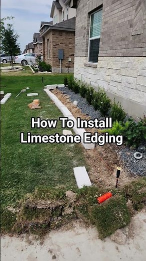 How To Install Limestone Edging Fast #recommended #limestone #edging #bricks