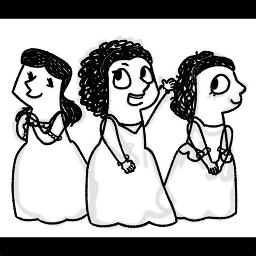 The Sxhuyler Sisters ‼️ #speedpaint #hamilton