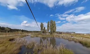 13K views · 108 reactions | On vous défie de garder les yeux ouverts pendant toute la descente en tyrolienne !  po.st/Accrobranche | Center Parcs France | Facebook