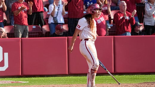 OU softball vs Texas game time Saturday pushed back due to expected rain