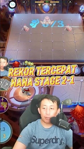 REKOR DUNIA NANA TERCEPAT DI MAGIC CHESS GO GO SEASON 7