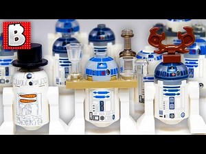 Every Lego R2-D2 Minifigure Ever!!! | Star Wars Collection Review